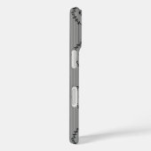 バロック壁紙 グレー Case-Mate iPhoneケース (裏面 / 右)
