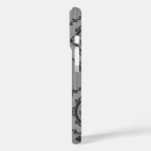 バロック壁紙 グレー Case-Mate iPhoneケース (裏面 / 左)