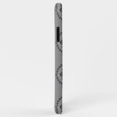 バロック壁紙 グレー Case-Mate iPhoneケース (裏面/右)