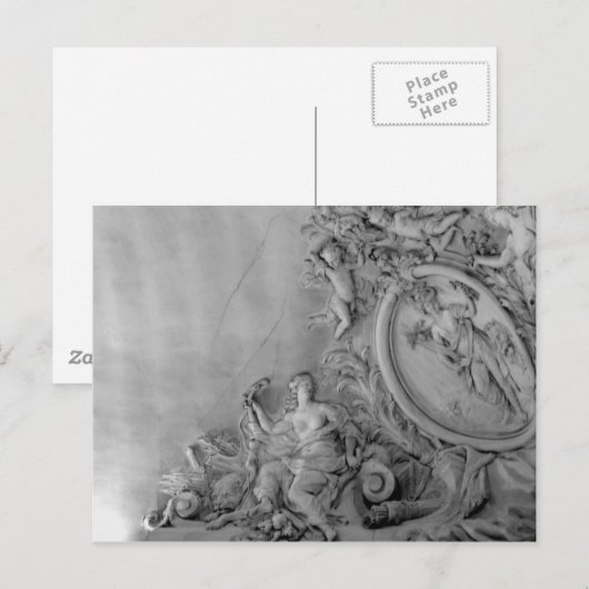 バロック天井 ポストカード (正面/裏面)