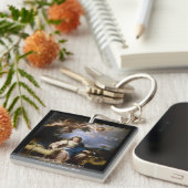 バロック天国の母 キーホルダー (正面右)