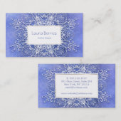 バロック式のスタイルのグランジな質 名刺 (正面/裏面)