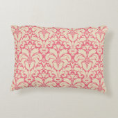 バロック式のスタイルのダマスク織の背景2 アクセントクッション (裏面)