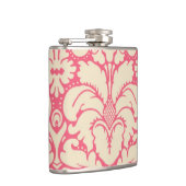 バロック式のスタイルのダマスク織の背景2 フラスク (右)