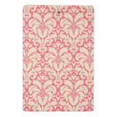 バロック式のスタイルのダマスク織の背景2 ミニクリップボード (裏面)