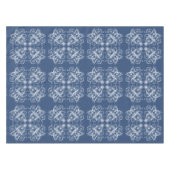 バロック式のスタイルの花のレトロパターン テーブルクロス (正面(横))