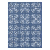 バロック式のスタイルの花のレトロパターン テーブルクロス (正面)