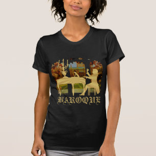 バロック式のハープシコード Tシャツ