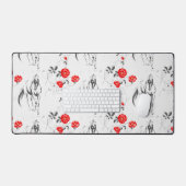 バロック式馬デスクマット デスクマット (キーボード&マウス)