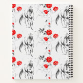 バロック式馬ノート ノートブック (裏面)