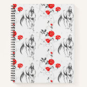 バロック式馬ノート ノートブック (正面)