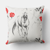 バロック式馬枕 クッション (裏面)