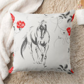 バロック式馬枕 クッション (ブランケット)