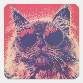 バロック教会：不安なヒマラヤ スクエアシール