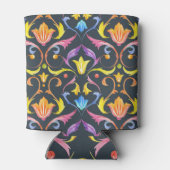 バロック明るさ:カラフルヴィンテージチャーム。 缶クーラー (裏面)