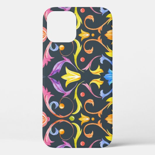 バロック明るさ：カラフルヴィンテージチャーム。 Case-Mate iPhoneケース (裏面)