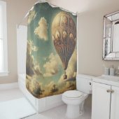 🎈バロック様式のアセント – Surrealist Dreamscape シャワーカーテン (インサイチュ)