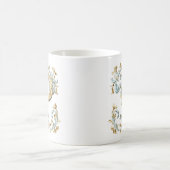 バロック様式のアルファベット「P」マグカップ - コーヒーのプリンセスに コーヒーマグカップ (中央)