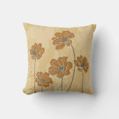 バロック様式のフローラ クッション (正面)