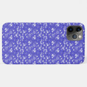 バロック様式の壁紙 - 青い花模様 Case-Mate iPhoneケース (裏面(横))