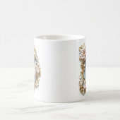 バロック様式の手紙'D'マグカップのためのコーヒープリンセス コーヒーマグカップ (中央)