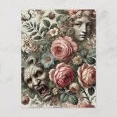 バロック様式の牙が家を見つける – ゴシックビクトリアン様式 シーズンポストカード (正面)