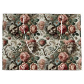 バロック様式の牙が家を見つける – ゴシックビクトリアン様式 ラージペーパーバッグ (正面)