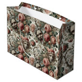 バロック様式の牙が家を見つける – ゴシックビクトリアン様式 ラージペーパーバッグ (裏面アングル)