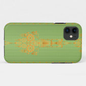 バロック様式の花柄ボーダー V2020 Case-Mate iPhoneケース (裏面(横))