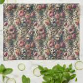 バロック様式の飢餓の痛み – ゴシックビクトリアン様式 キッチンタオル (折り畳み)