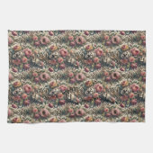 バロック様式の飢餓の痛み – ゴシックビクトリアン様式 キッチンタオル (横)