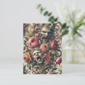 バロック様式の飢餓の痛み – ゴシックビクトリアン様式 シーズンポストカード (スタンド正面)