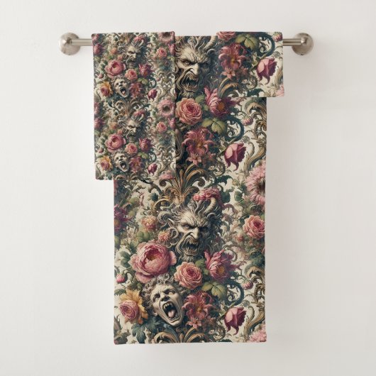 バロック様式の飢餓の痛み – ゴシックビクトリアン様式 バスタオルセット (インサイチュ)