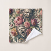 バロック様式の飢餓の痛み – ゴシックビクトリアン様式 バスタオルセット (ウォッシュタオル)