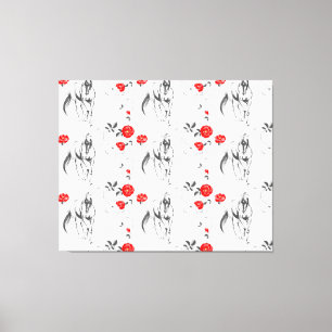 バロック様式の馬のキャンバス印刷 キャンバスプリント