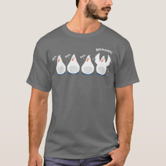 バロック様式ジョーク 友達のためのベートーベン 音楽Tシャツ 面白い Tシャツ