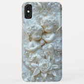 バロック様式チェルブ/天使3Dルック Case-Mate iPhoneケース (裏面)