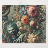 バロック様式ペリル – ゴシック様式フローラ枕 ビールラベル (シングルラベル)