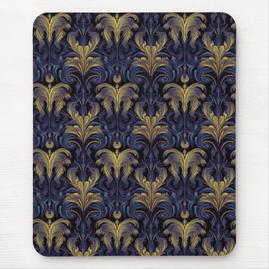 バロック様式ミッドナイト・オプレンス マウスパッド (正面)