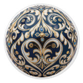 バロック王室のミッドナイトセラミックノブプル セラミックノブ (正面)