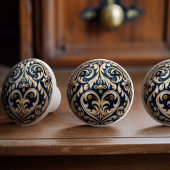 バロック王室のミッドナイトセラミックノブプル セラミックノブ