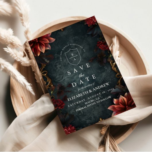 バロック結婚ゴシック セーブザデート