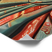 バロック絵を描スタイルポスター ポスター (角)