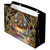 バロック美しいすべての行事 ラージペーパーバッグ (裏面アングル)