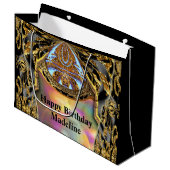 バロック美しいすべての行事 ラージペーパーバッグ (正面アングル)