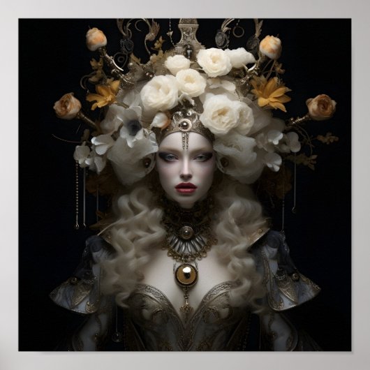 バロック美術デジタルプリント ポスター (正面)