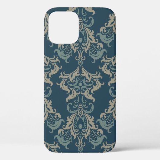 バロック花柄。クラシックフローラオーナメントv Case-Mate iPhoneケース (裏面)