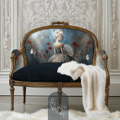 バロック蝶ネイビーブルーパテ華美ィナ 薄葉紙