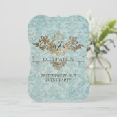 バロック装飾品 – 招待状カード 招待状 (スタンド正面)