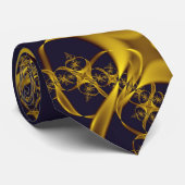 バロック装飾抽象芸術フラクタルアート ネクタイ (ロール)
